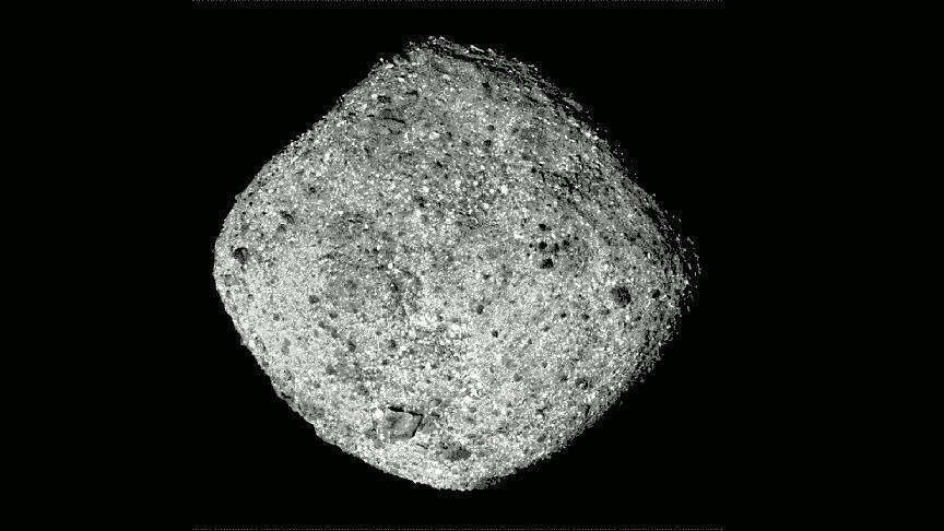    Астероид Бенну. Фото: NASA
