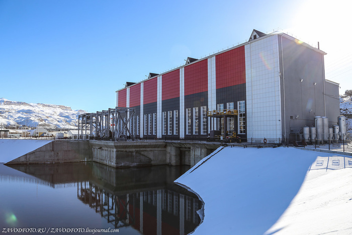 Здание Зеленчукской ГЭС-ГАЭС