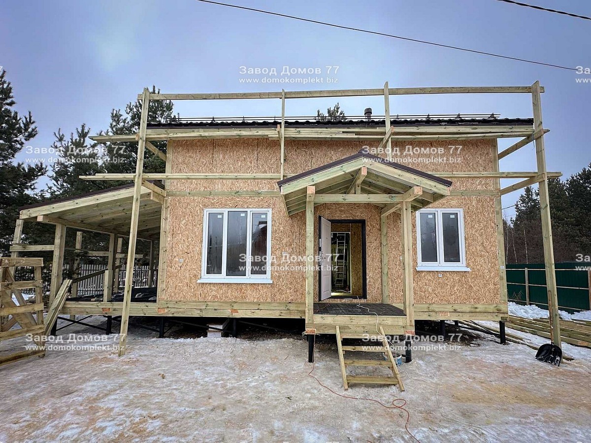 Строительство дома "Росинка"