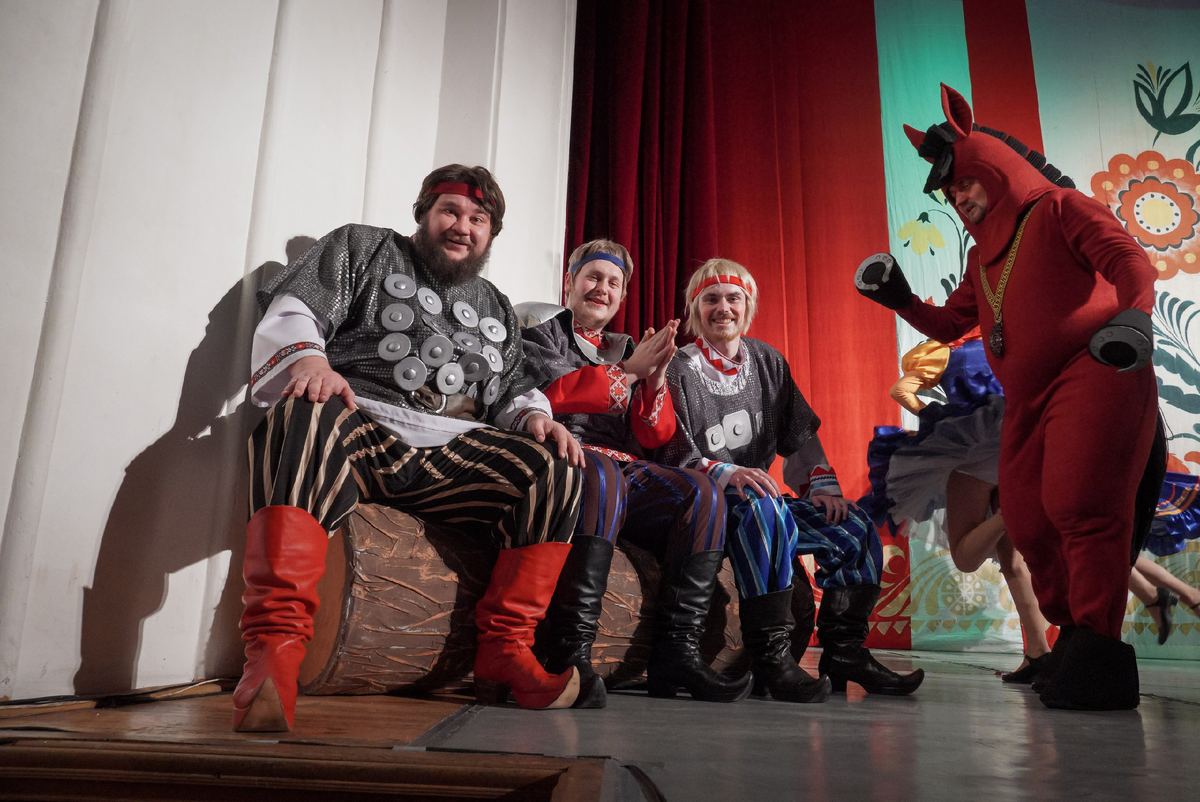 Спектакль «Жили-были на Руси» Образцовый коллектив театр-студия «Контакт» г. Челябинск