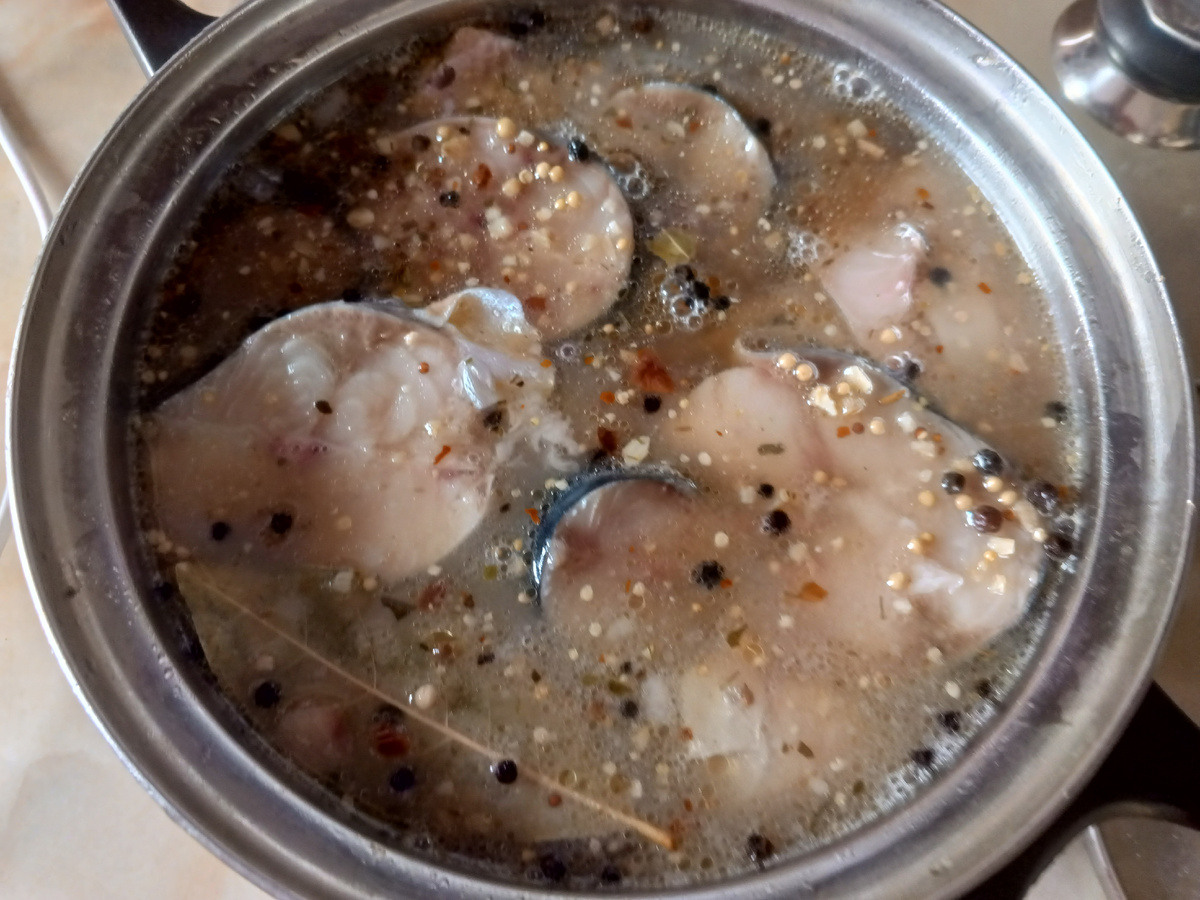 фото автора: малосольная скумбрия