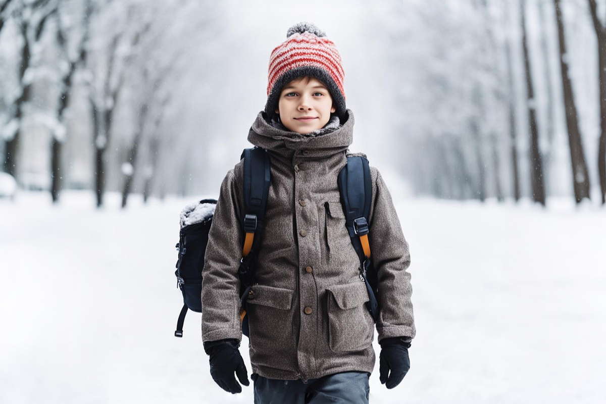 При какой погоде объявляют актировку в школе.  Фото: Изображение сгенерировано нейросетью Kandinsky 3.0