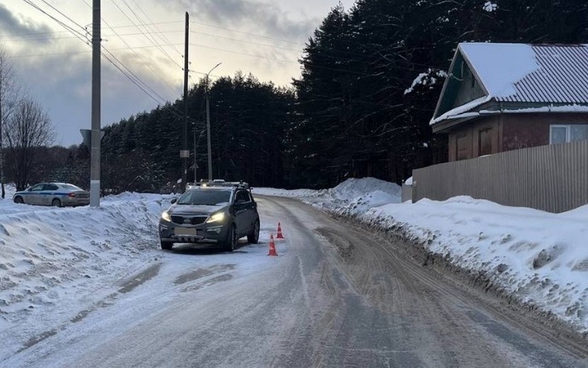    Водитель Kia сбил 10-летнего мальчика на ул. Хвойной в Ижевске