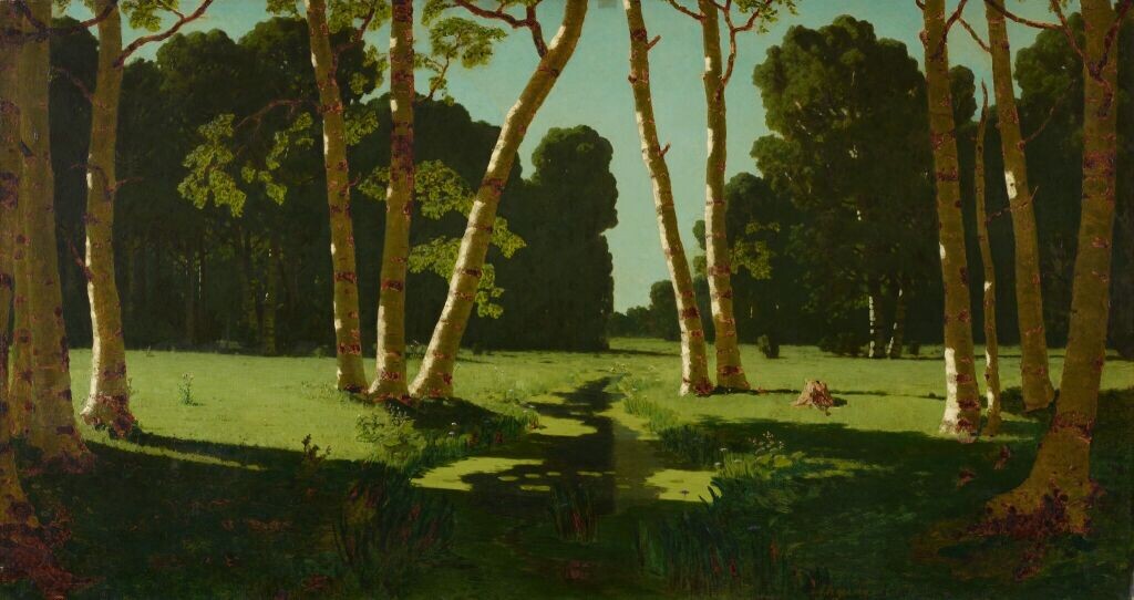 Архип Куинджи. «Березовая роща», 1879 год, Государственная Третьяковская галерея, Москва © Pu