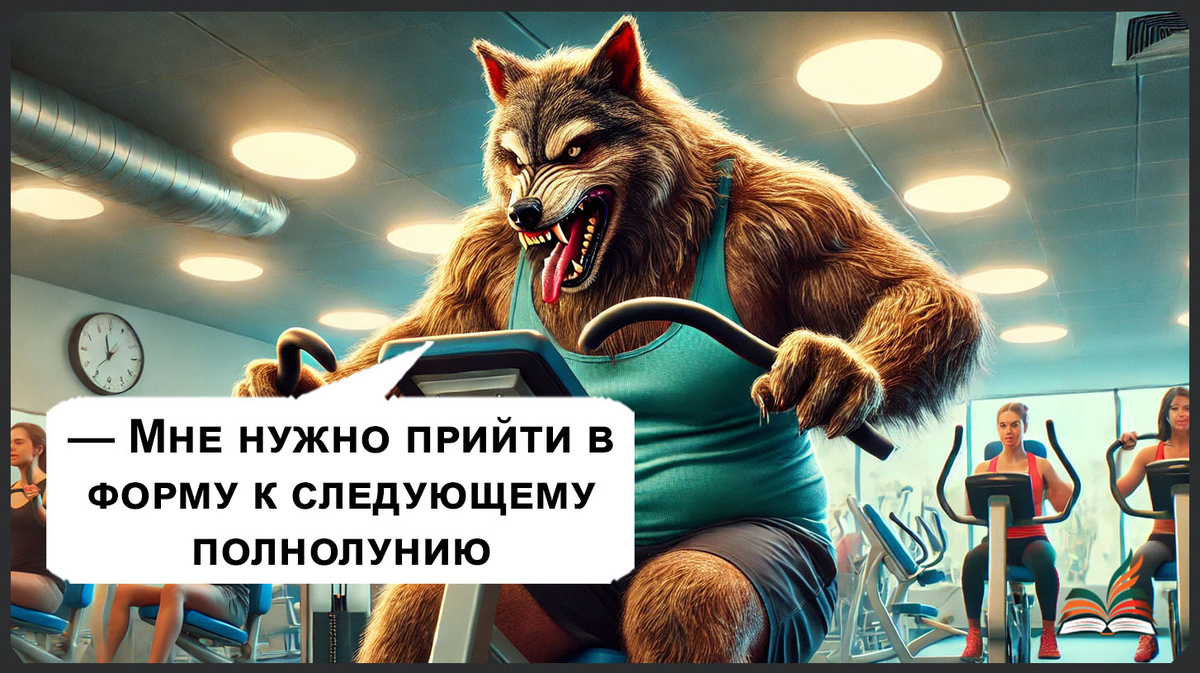 Фитнес с клыками - Рассказ