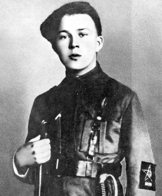 Аркадий Гайдар в годы Гражданской войны. 