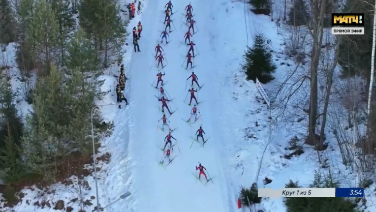 Скрин трансляции. 