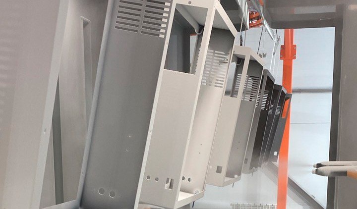 Рисунок 1. Автоматическая система нанесения со сборным каналом рекуперата 