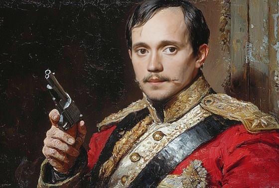    Михаил Лермонтов в представлении ИИ