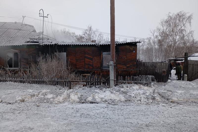    Фото: пресс-служба СУ СКР по Курганской области. Место происшествия в селе Сетовное Макушинского района