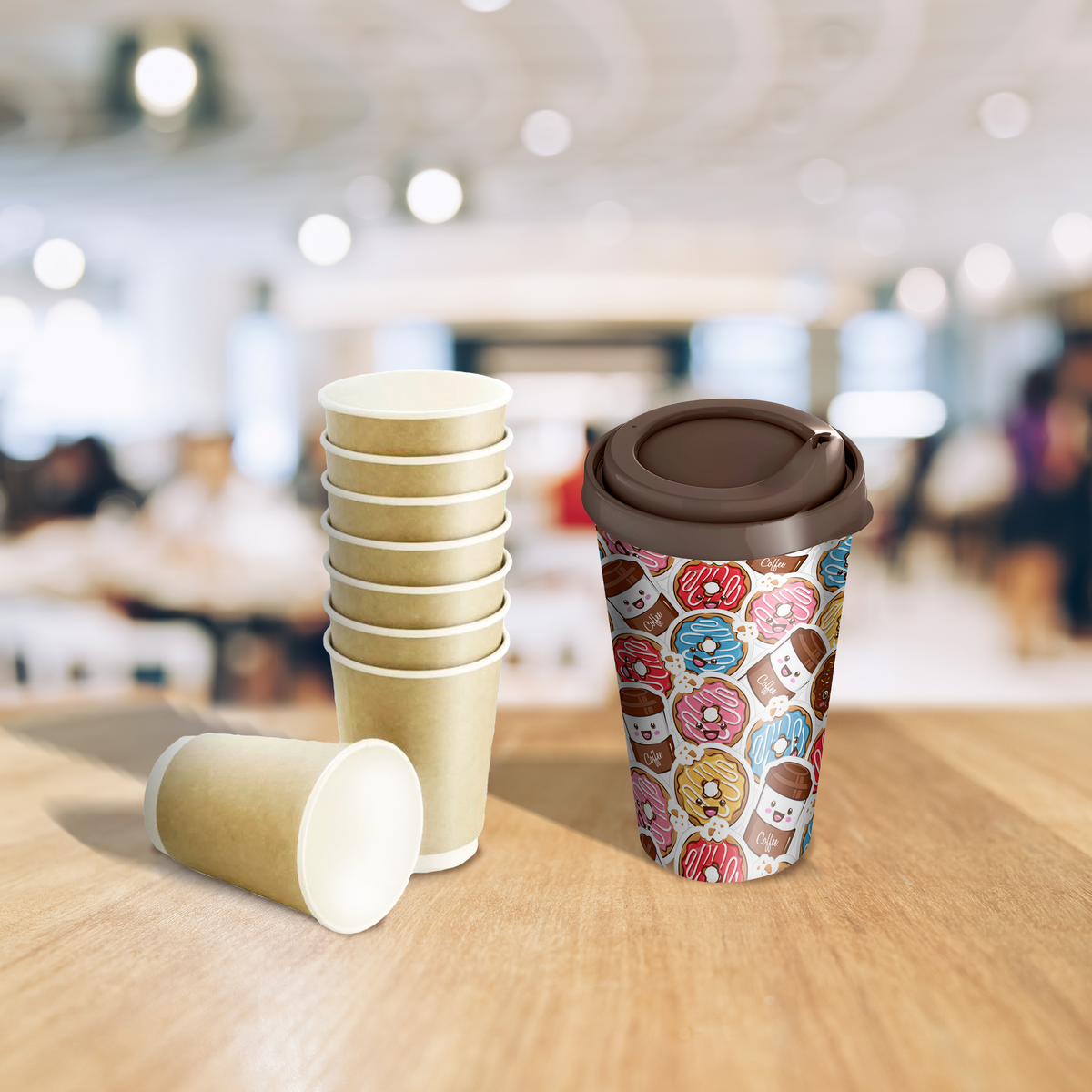  По данным на 2024 год, в России ежегодно используется и выбрасывается порядка 41 миллиарда бумажных стаканчиков. 