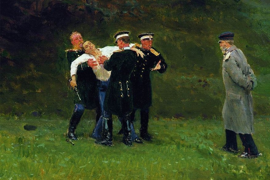    Илья Репин. «Дуэль». Фото: Public Domain / Wikimedia