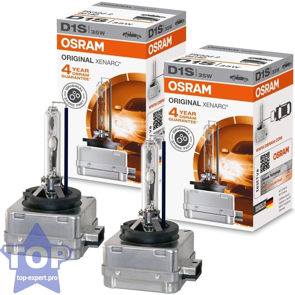 OSRAM XENARC ORIGINAL D1S66140 35W