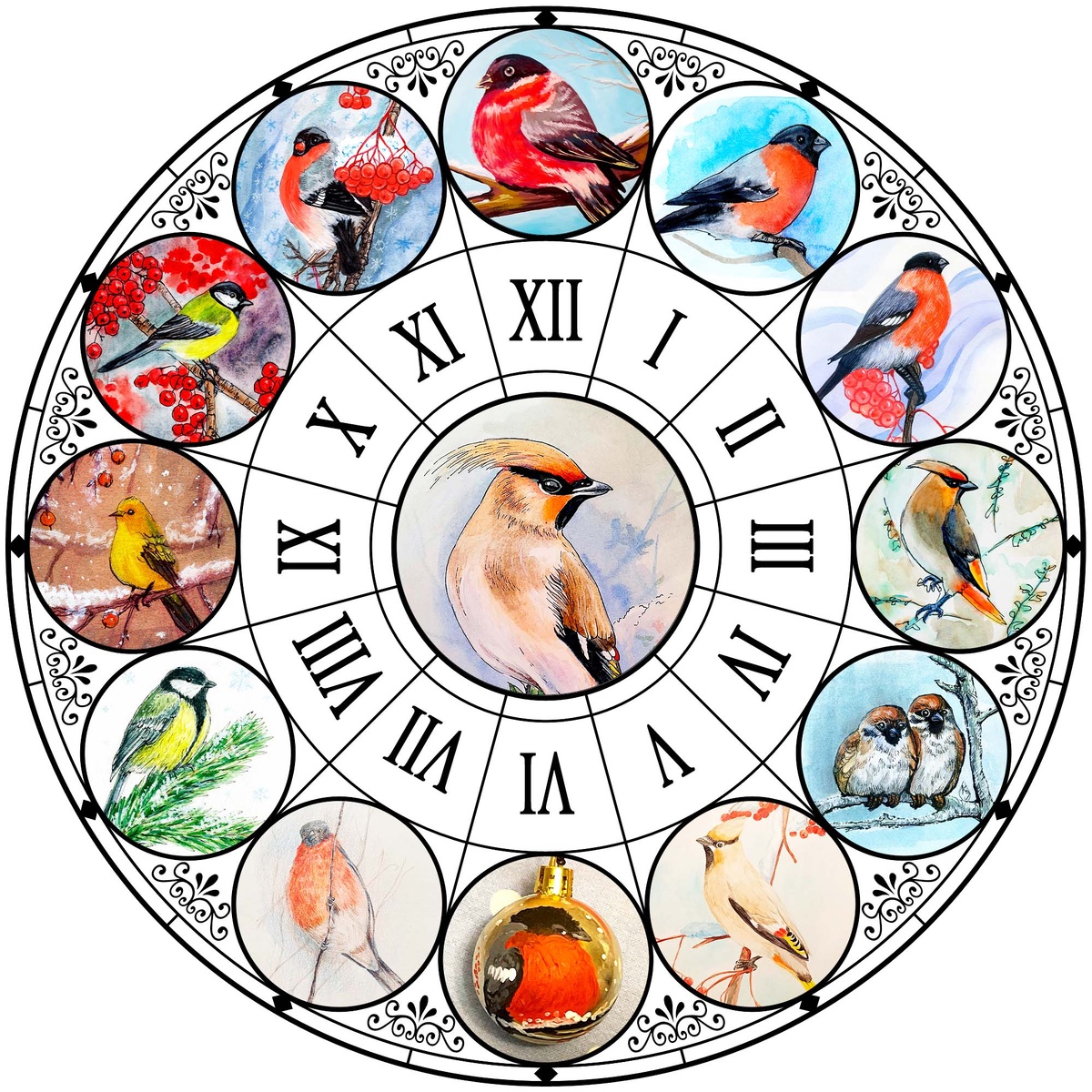 Финальная склейка с работами