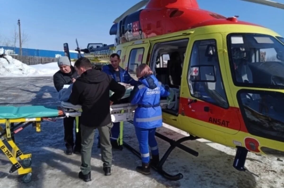    152 жителей Удмуртии спасала бригада санавиации в 2024 году