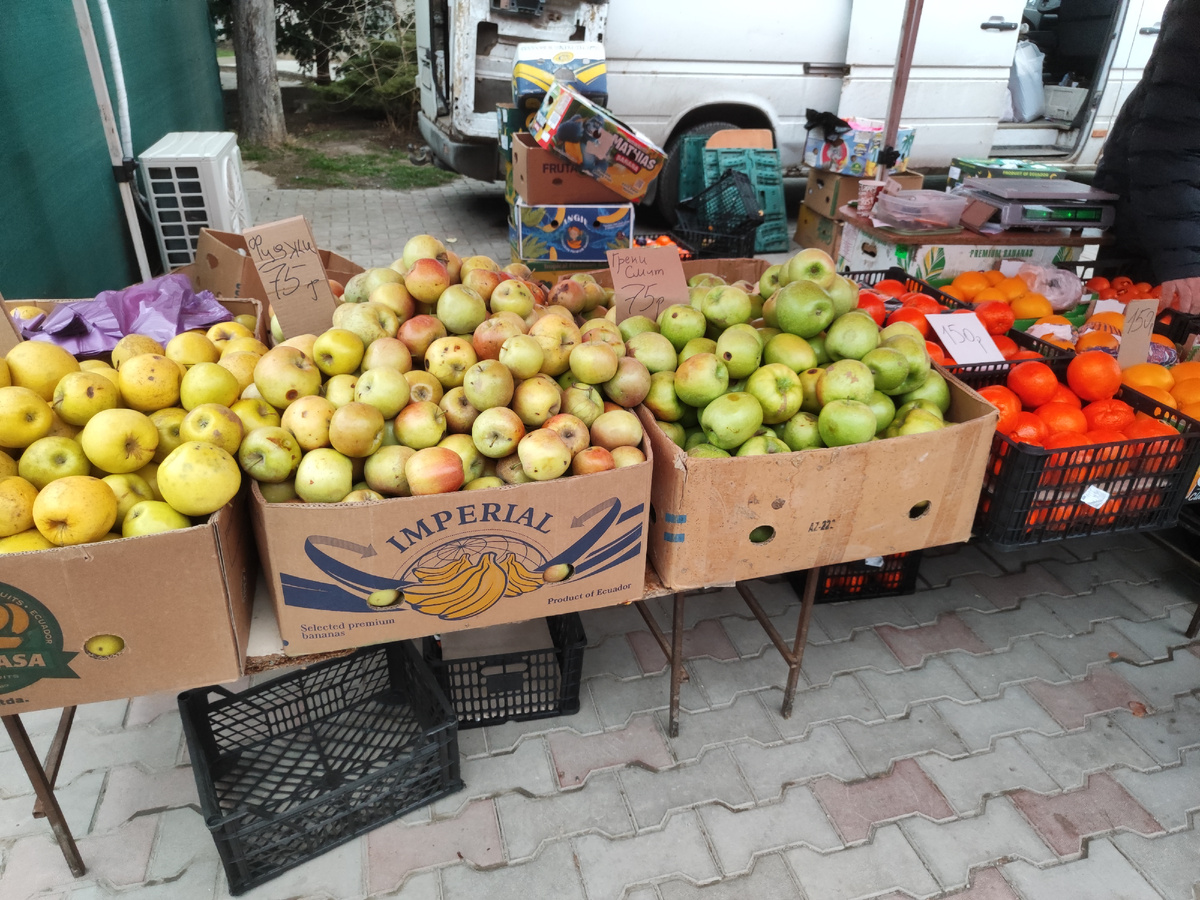 цена на цыганком рынке в январе