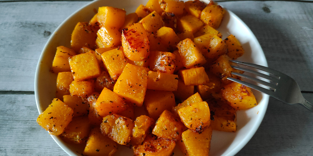 Пряная тыква в духовке