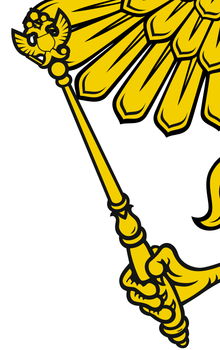 Фрагмент герба России