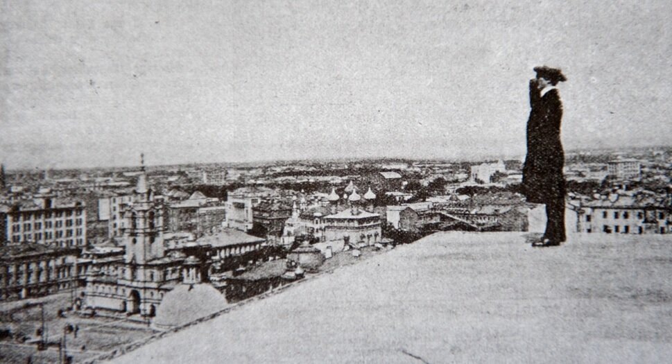 Вид на Тверской бульвар, конец XIX века, фото из открытых источников