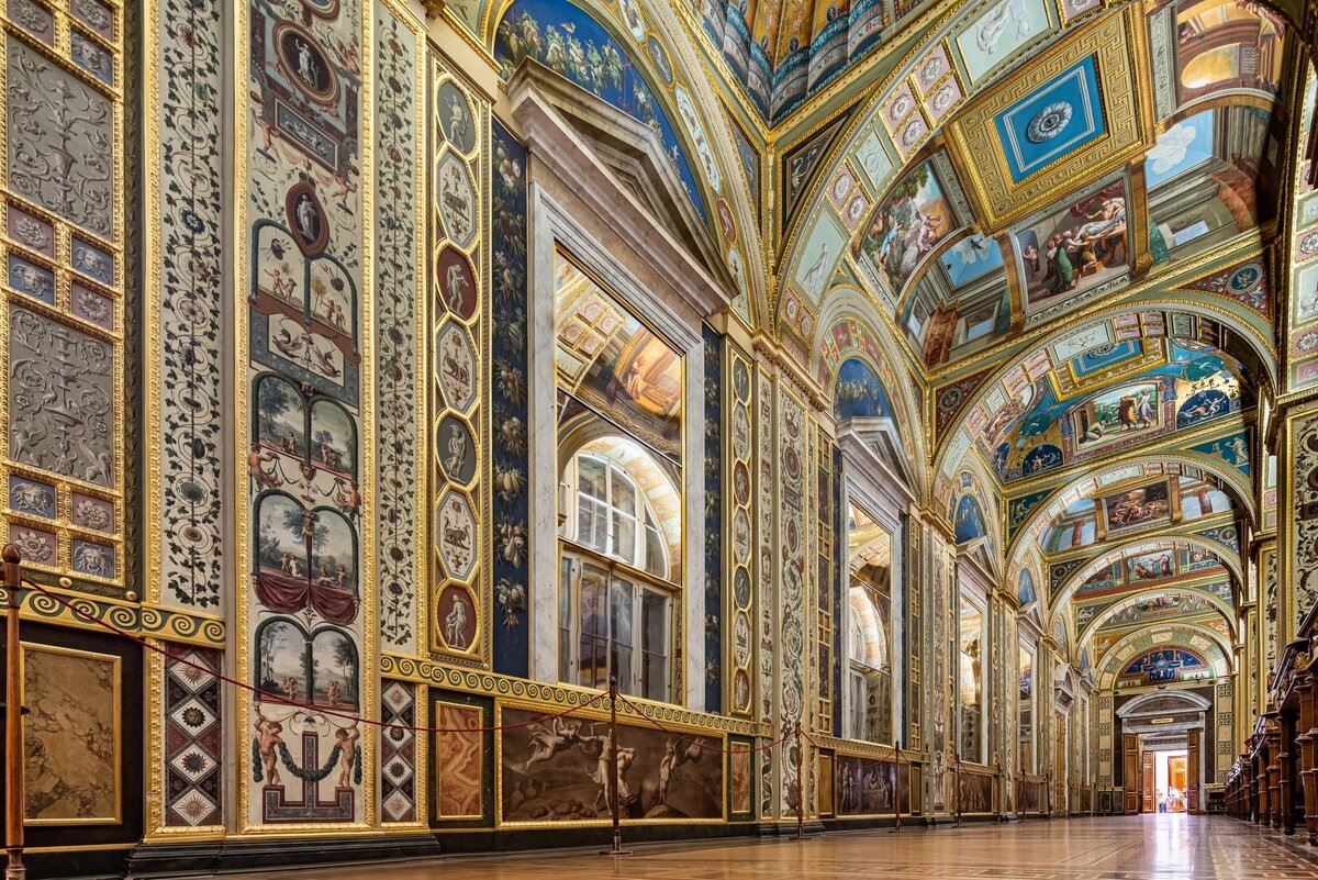 Лоджии Рафаэля в Эрмитаже. https://vk.com/albums-33966504 / автор Интерьерный фотограф Андрей Белимов-Гущин