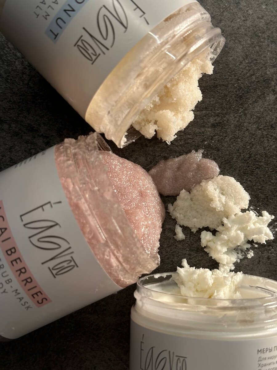 Уходовые средства за кожей Easy Co с натуральными абразивными частицами