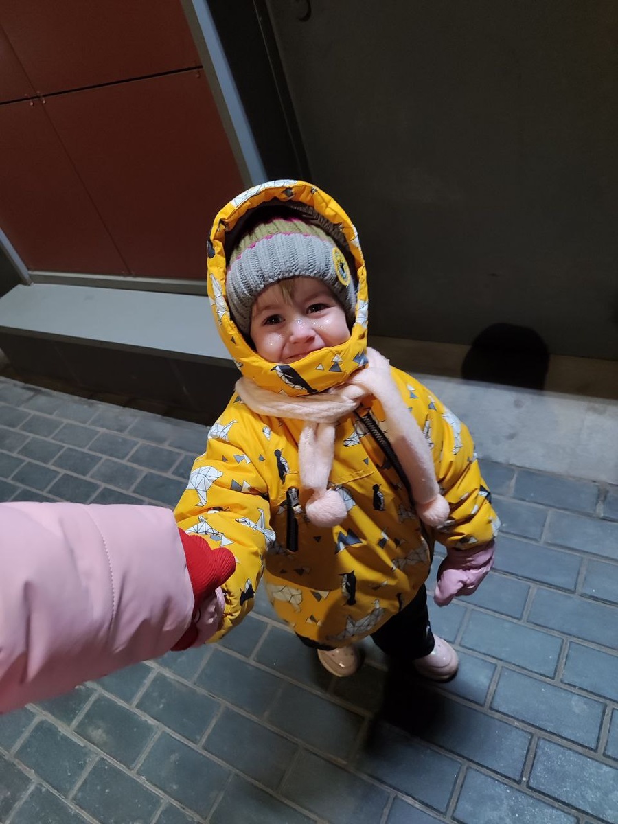 С мамой в сад