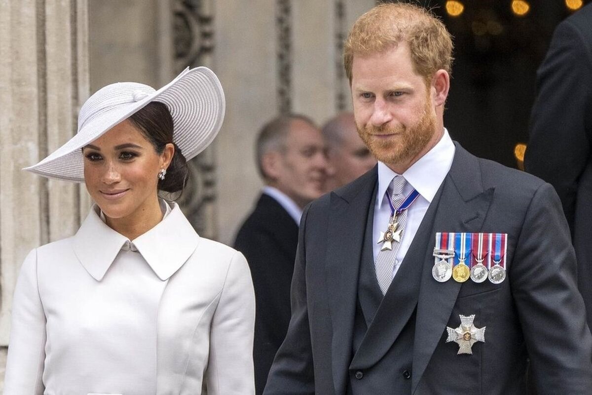 Принц Гарри с супругой Меган Маркл
