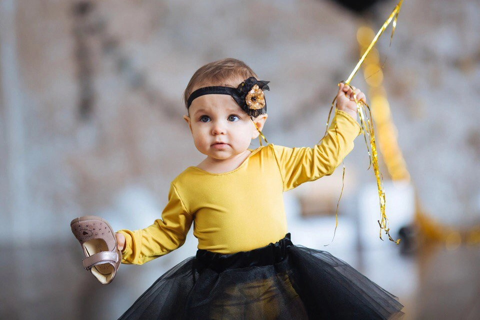 Василисе 1 год. Фотограф Катя Корх