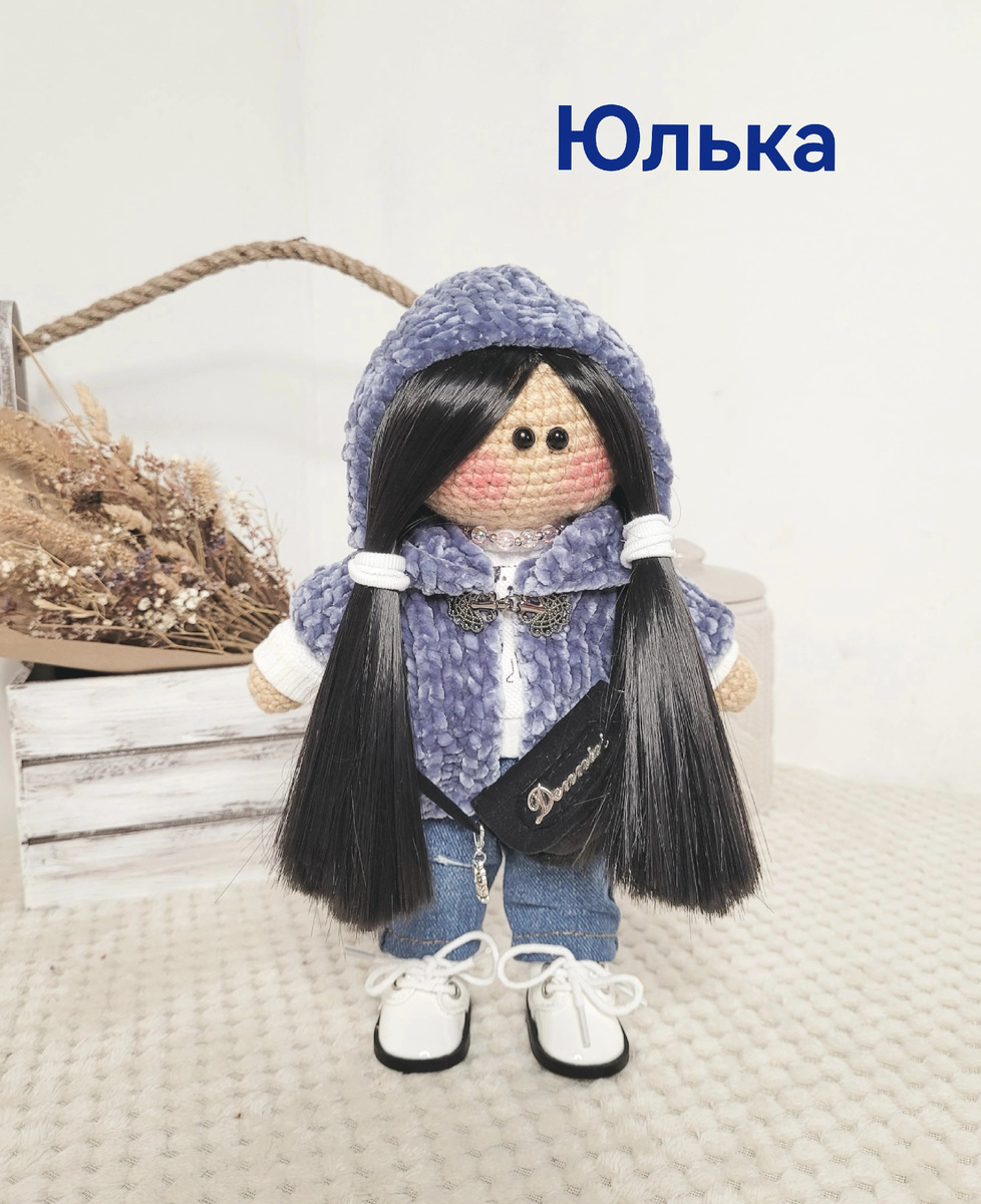 Подарки, сделанные своими руками несут в себе бескорыстную любовь. Эту куклу я сделала сама и подарила моей дорогой подруге, Юльке на ее день рождения. 