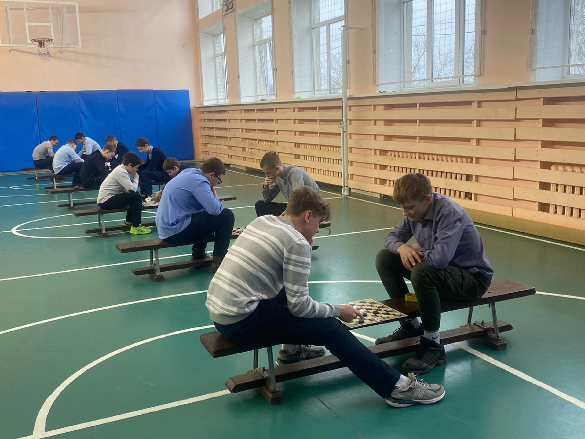Шашечный турнир юношей