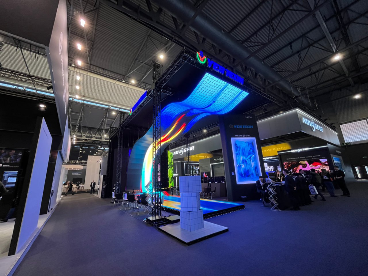 YesTech на международной мультимедийной выставке ISE. Барселона 2024 г.