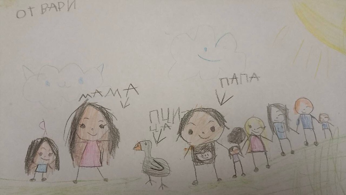    Рисунок Вари Борисовой