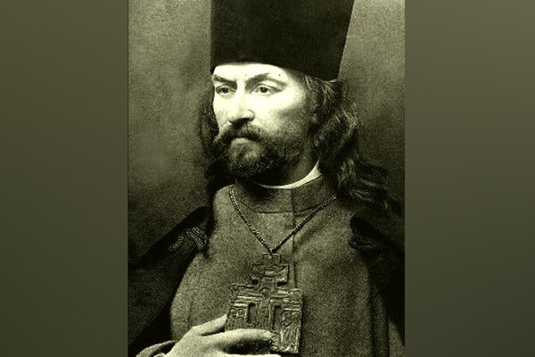    Русский священник, политический деятель Георгий Аполлонович Гапон (1870–1906). Портрет работы неизвестного художника. / Public Domain