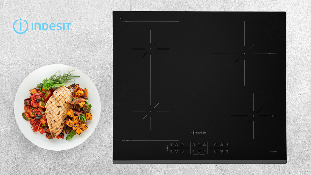 Индукционная варочная панель  Indesit IB 41B60 BF
