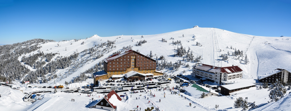 Вид на горнолыжный комплекс. Фото: соцсети