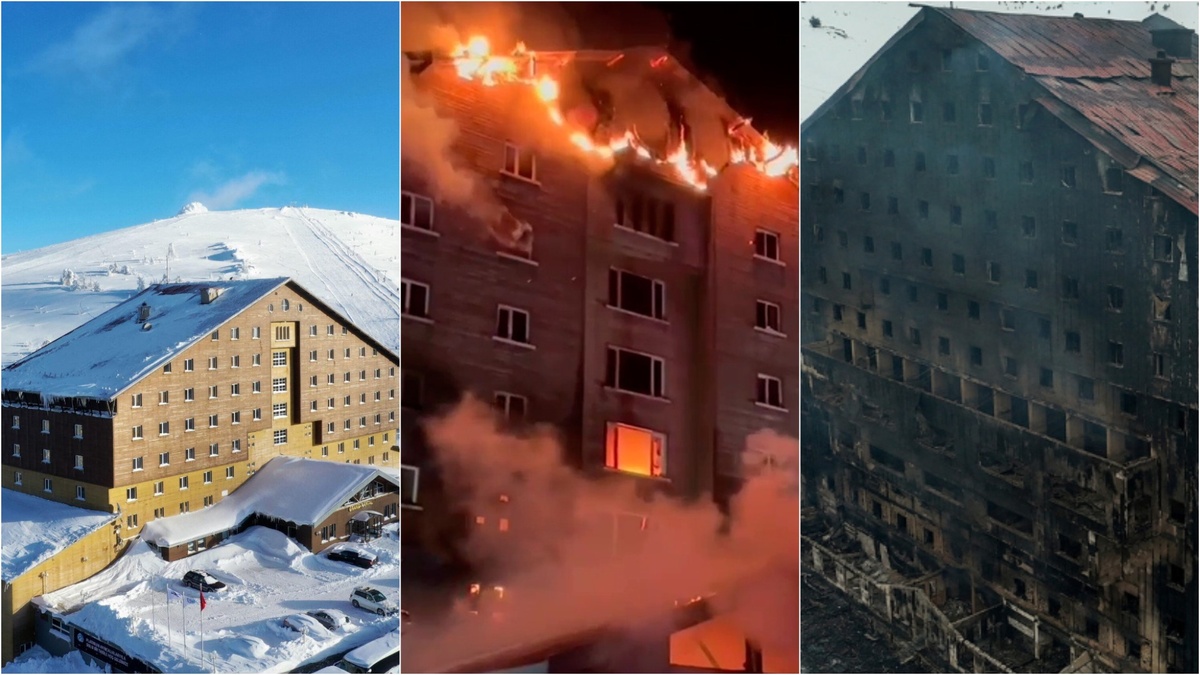 Отель вспыхнул как спичка. Фото: коллаж 78.
