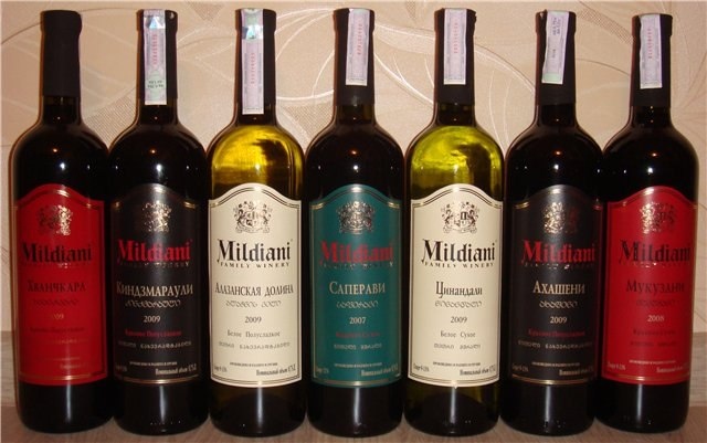 Текущий список включает такие известные имена, как Киндзмараули, Мукузани, Цинандали, Хванчкара, Саперави Хашми, Болниси и другие