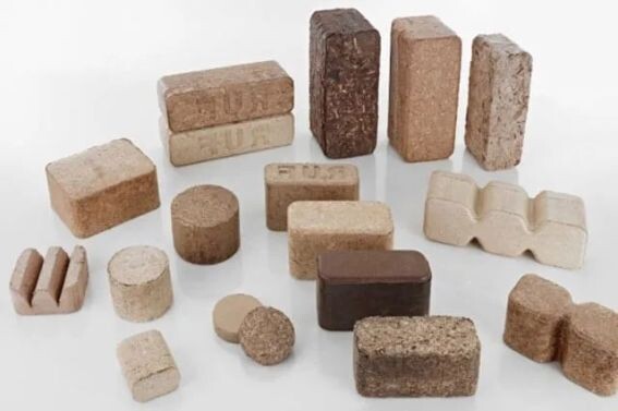 Виды топливных брикетов