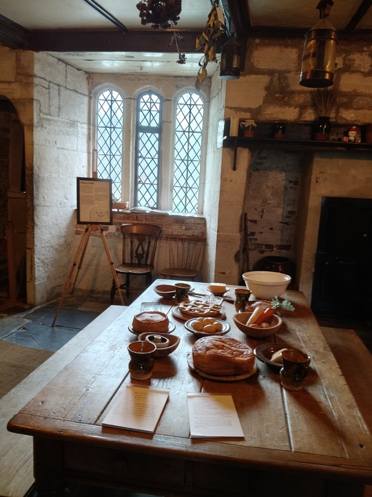 Фото кухни из настоящей британской усадьбы