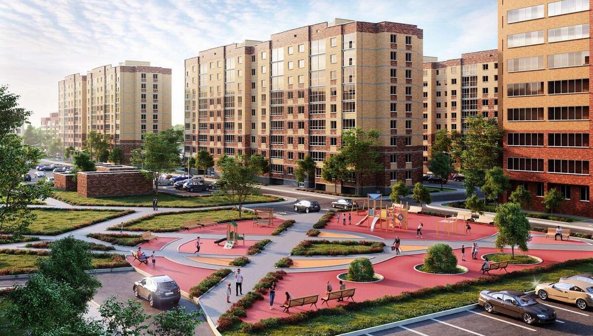 Проект и план застройки ЖК Дивногорский в Новосибирске