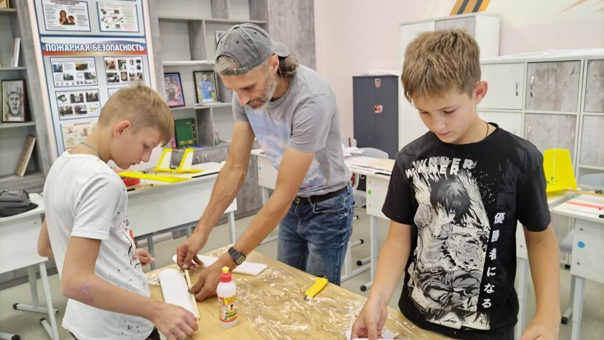    На занятиях. Фото предоставил Олег Верёвкин