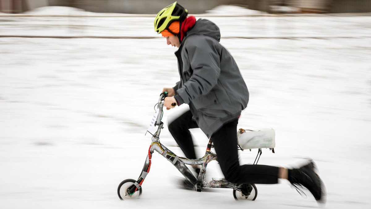    На трайке. Фото предоставил Олег Верёвкин
