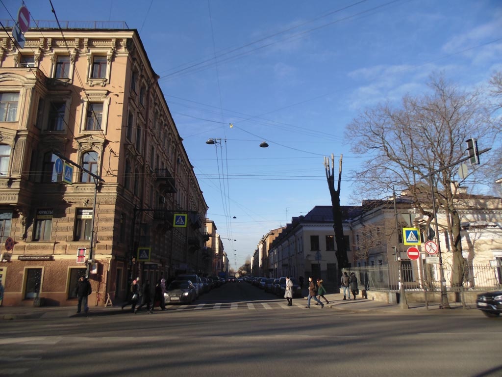 4 рота Измайловского полка, современная 4-я Красноармейская ул. в СПб