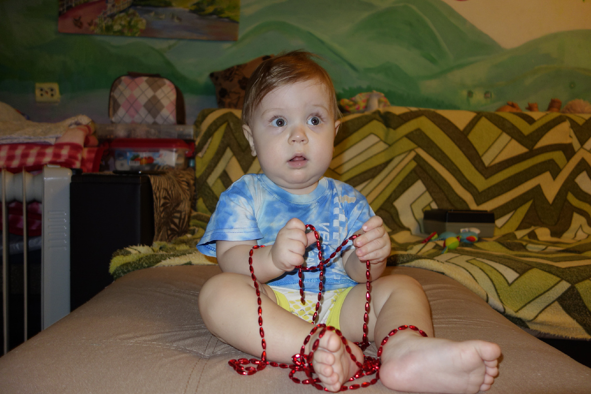 Игорёк 1 годик