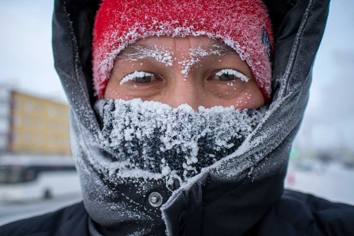 Автофотопортрет автора, специально прогулявшегося на морозе для публикации )
