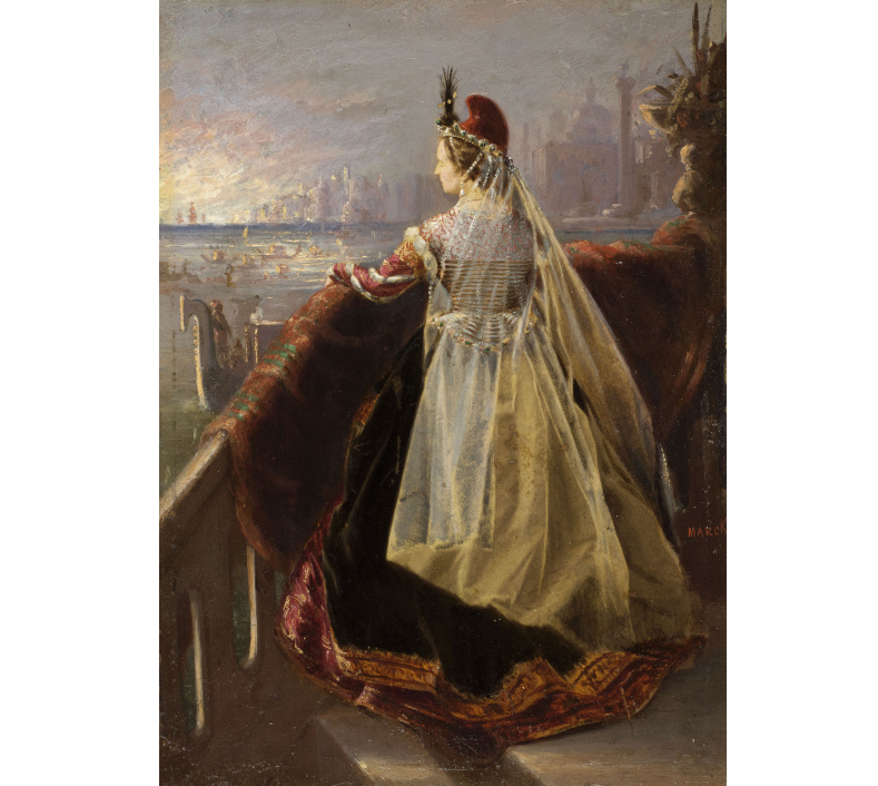 Императрица Евгения в маскарадном костюме, Марк, 1863. (с) Из коллекции Компьенского дворца