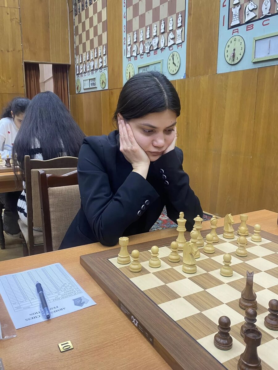 Шахматистка Сусанна Габоян © Photo : press office of the Armenian Chess Federation