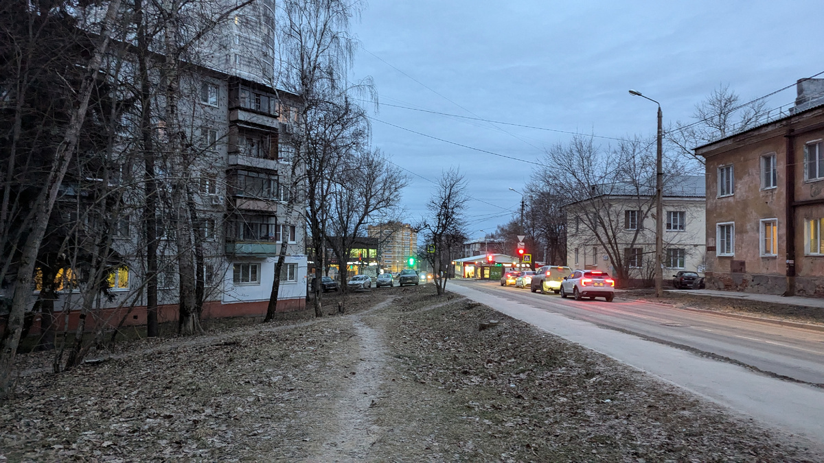 Утро в городе