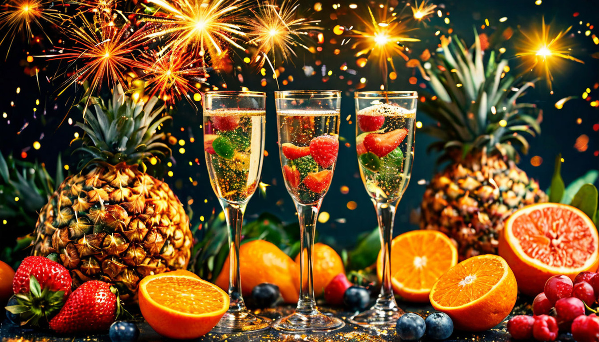 Всем шампанского и фруктов!!! :)