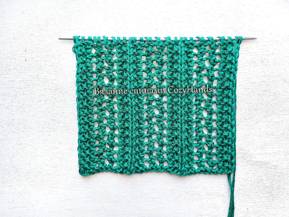 Красивый легкий ажурный узор как у Кучинелли